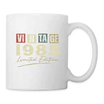 Vintage 1985 Original 1985 Anniversary Gift - Mug - white - Right