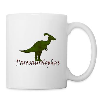 Parasaurolophus - Tasse - Weiß - Rechts