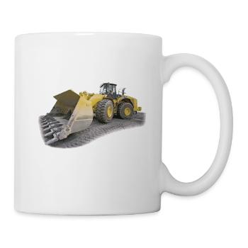 bulldozer - Mug - white - Right
