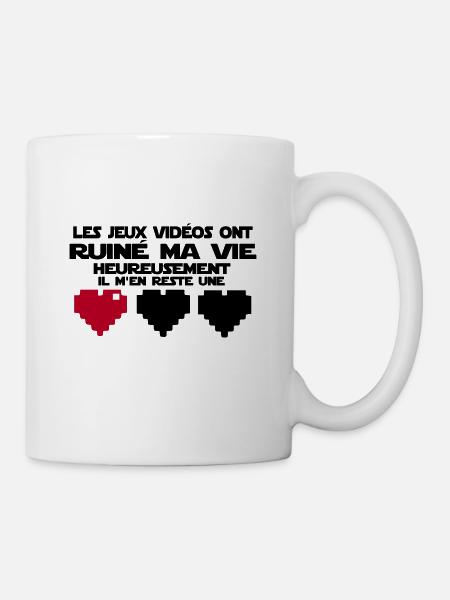 il m'en reste une(vie) - Mug blanc - blanc