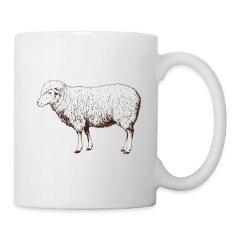 Sheep Sheep Shepherd Farmer Farmer Herd Gift - Mug - white - Right