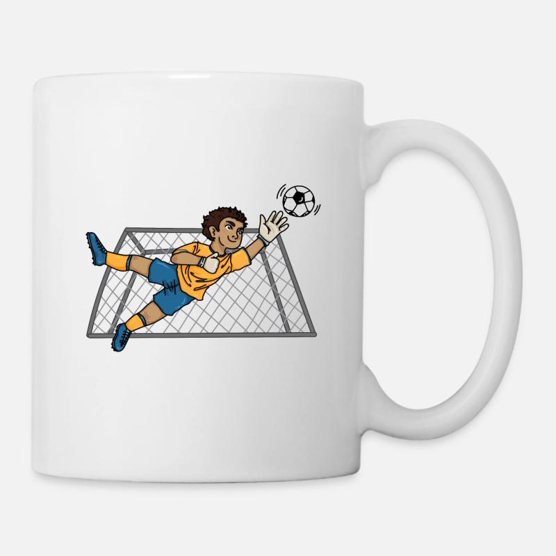 Goalkeeper - Goal Keeper - Transparent Background - Mug - white