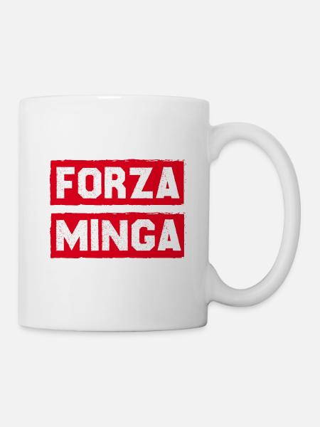 München - Forza Minga - Tasse - Weiß