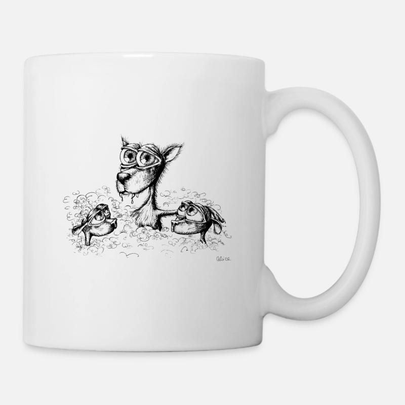 Bath foam fuzzy - Mug - white