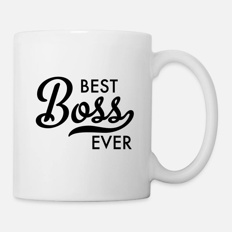 Best Boss - Tasse - Weiß
