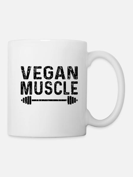 Vegan Muscle - Fitness - Mugg - vit