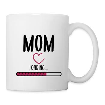 Mom loading - Mug - white - Right