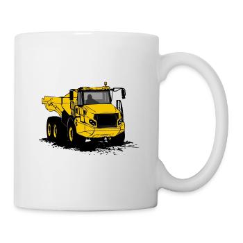 Dump Truck - Dump Truck - Truck - Truck - Mug - white - Right