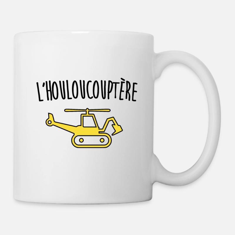 L'houloucoptère - Mug blanc - blanc