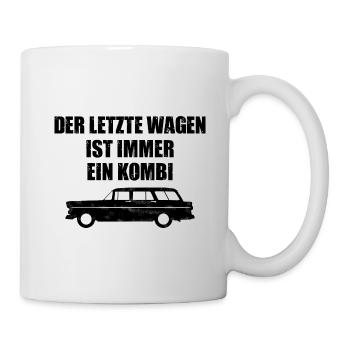 Bestatter Leichenwagen Bestattungsunternehmer - Tasse - Weiß - Rechts