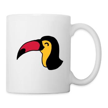 Toucan Toucan Tucan Oiseau - Mug blanc - blanc - Droite