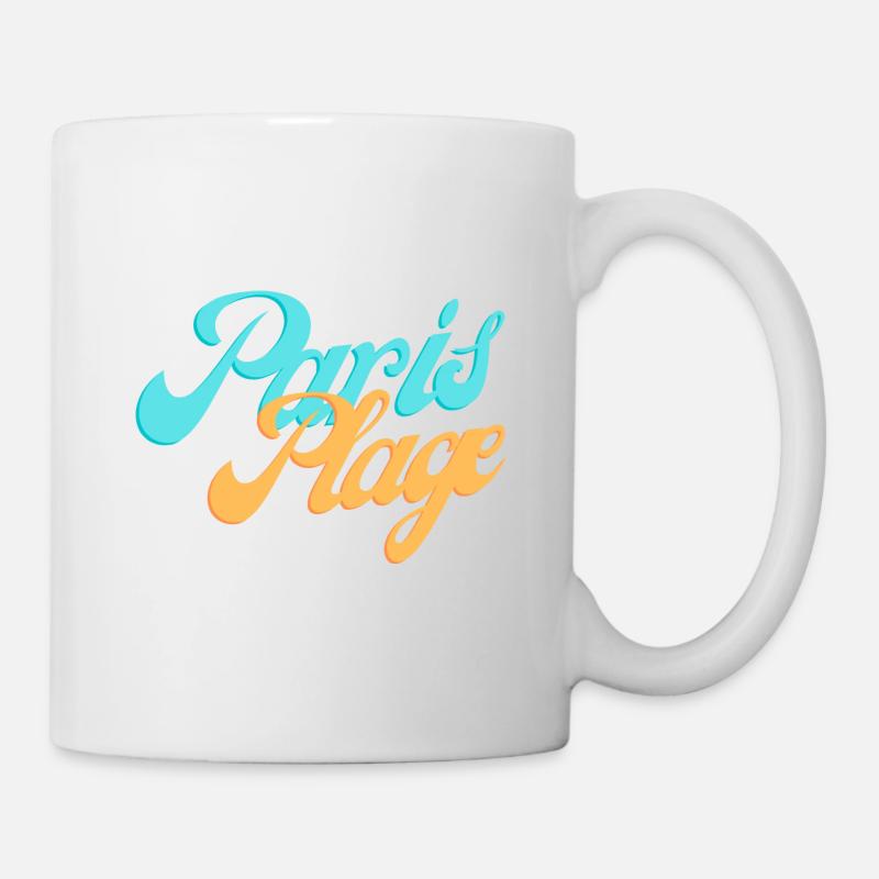 Paris Plage - Mug blanc - blanc