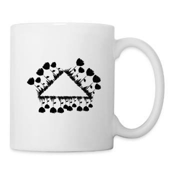 triangle natural symbol angular - Mug - white - Right