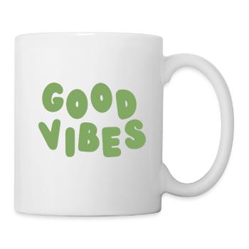 Good Vibes - Tasse - Weiß - Rechts
