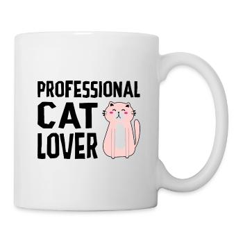 Professional Cat Lover Cat Owner Cat Trainer Anima - Tasse - Weiß - Rechts