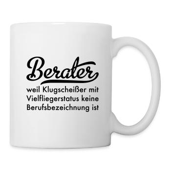Berater - Tasse - Weiß - Rechts