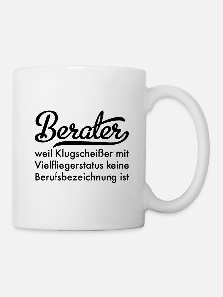 Berater - Tasse - Weiß