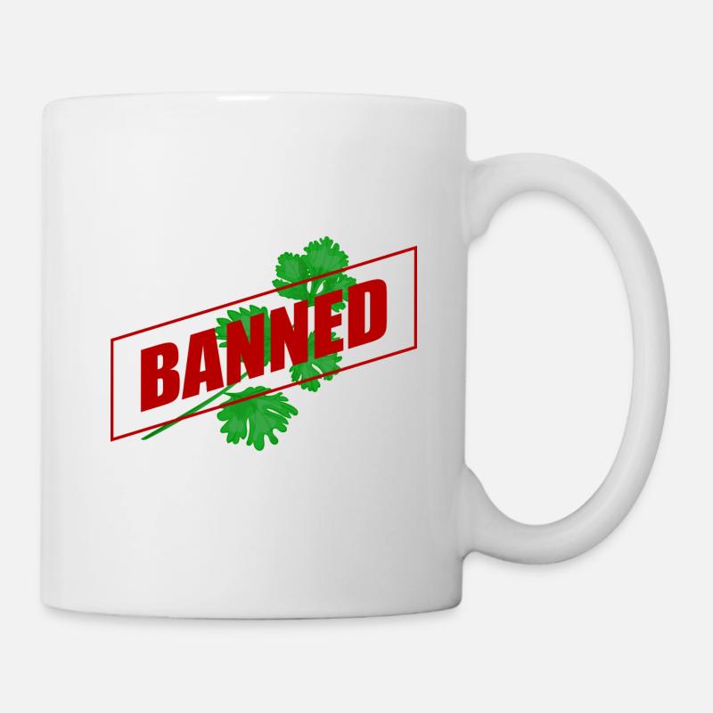 I Hate Coriander - Mug - white