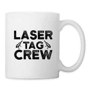Laser Tag Crew Lasertag Player Lasertag Phaser Las - Tasse - Weiß - Rechts