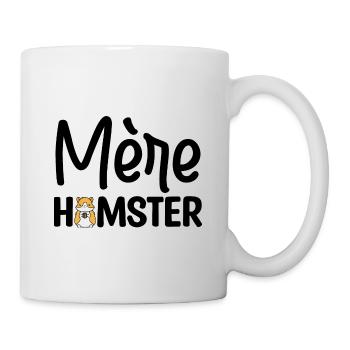 Mere Hamster Graphic Animal Lover Pet Owner Hamste - Tasse - Weiß - Rechts