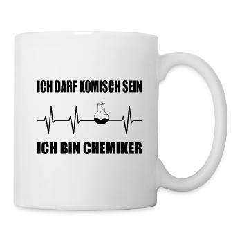 Chemie - Tasse - Weiß - Rechts