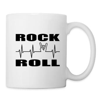 Rock - Tasse - Weiß - Rechts