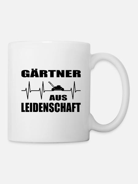 Garten - Tasse - Weiß