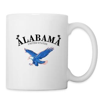 Alabama - Montgomery - États-Unis - États-Unis - Mug blanc - blanc - Droite