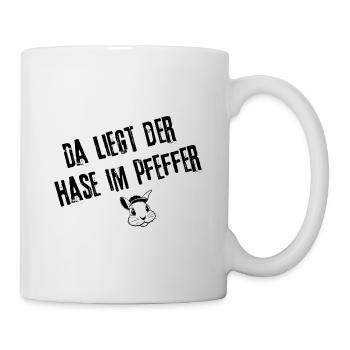 Überraschender Pfeffer Look - Tasse - Weiß - Rechts