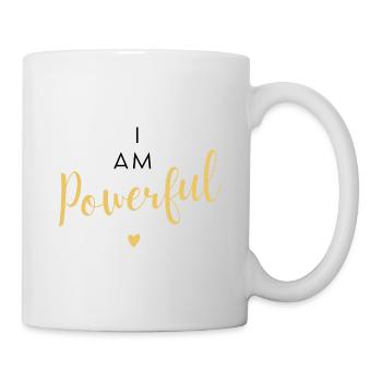 Je suis l’amour de soi puissant - Mug blanc - blanc - Droite