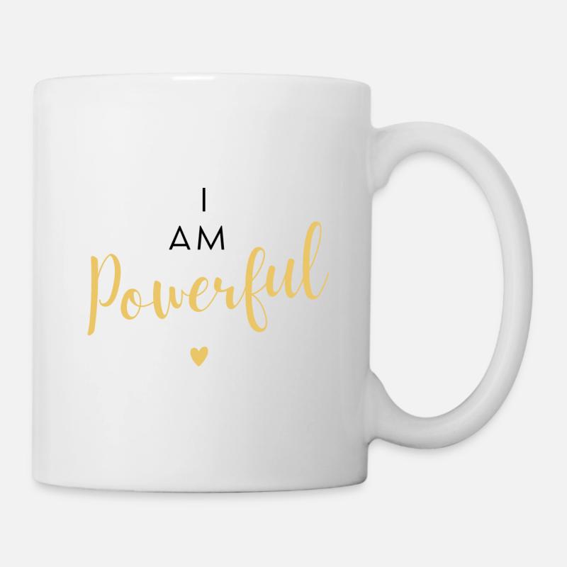 I am Powerful Self-Love - Mug - white