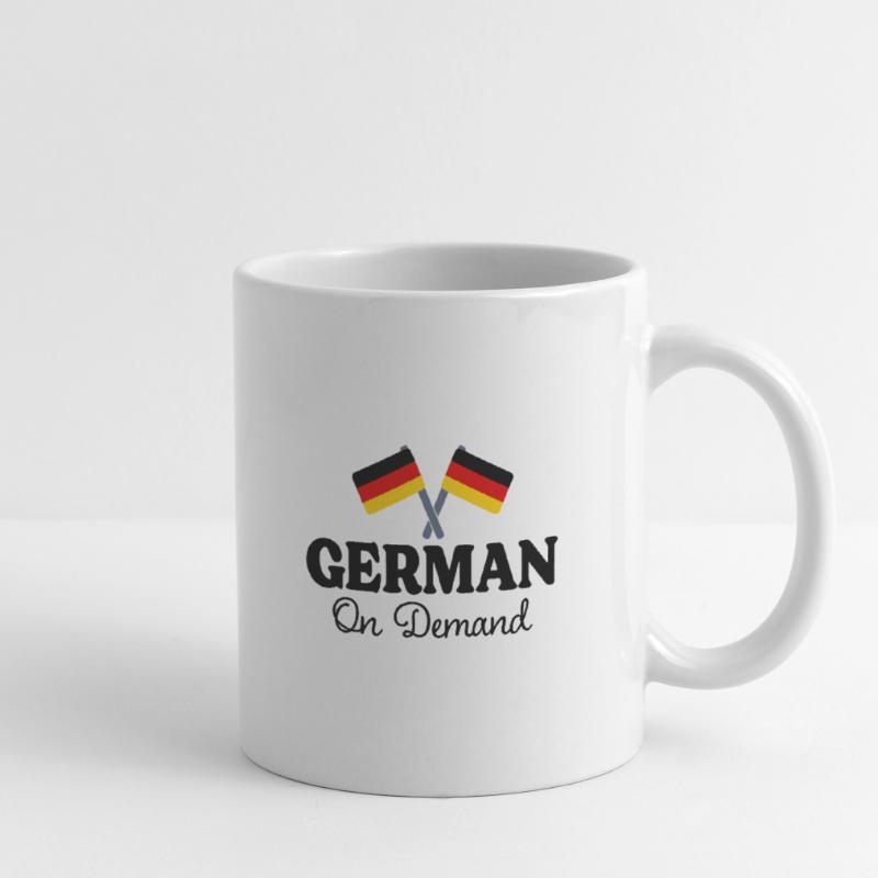 German on request German interpreter Mug