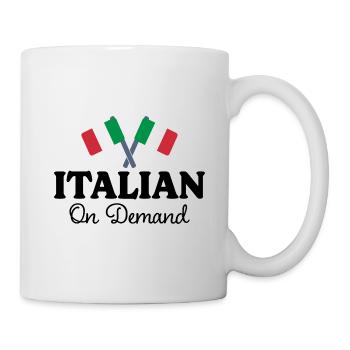 Traducteur Italien Interprète Italien - Mug blanc - blanc - Droite