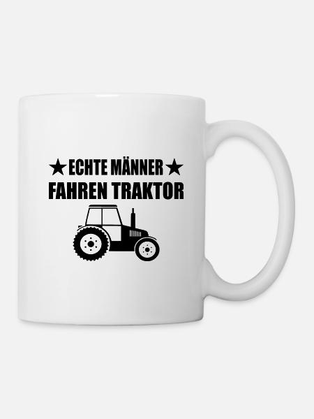 Traktor - Tasse - Weiß