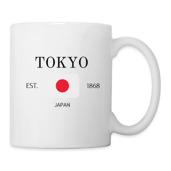Tokyo - Japan - Tokyo - Souvenir - Gift - Mug - white - Right