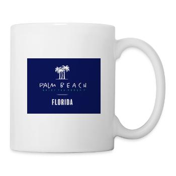 Palm Beach Florida - Tasse - Weiß - Rechts
