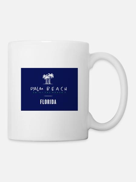 Palm Beach Florida - Tasse - Weiß