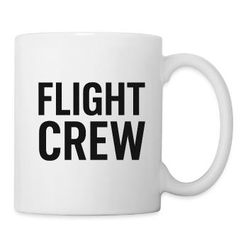Flight Crew - Mug blanc - blanc - Droite