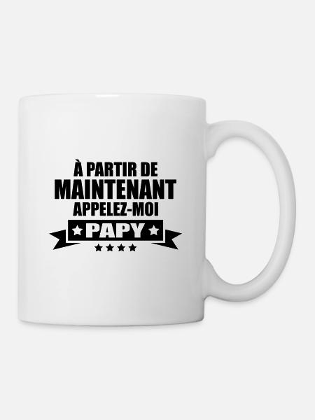 from now on call me grandpa - Mug - white