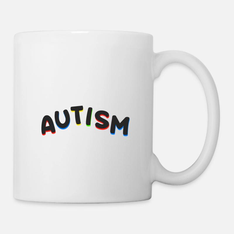 Autism beautiful gift idea - Mug - white