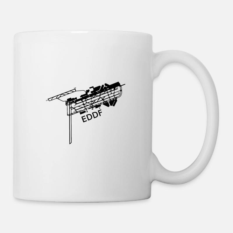 EDDF/FRA - Flughafen Frankfurt - Tasse - Weiß