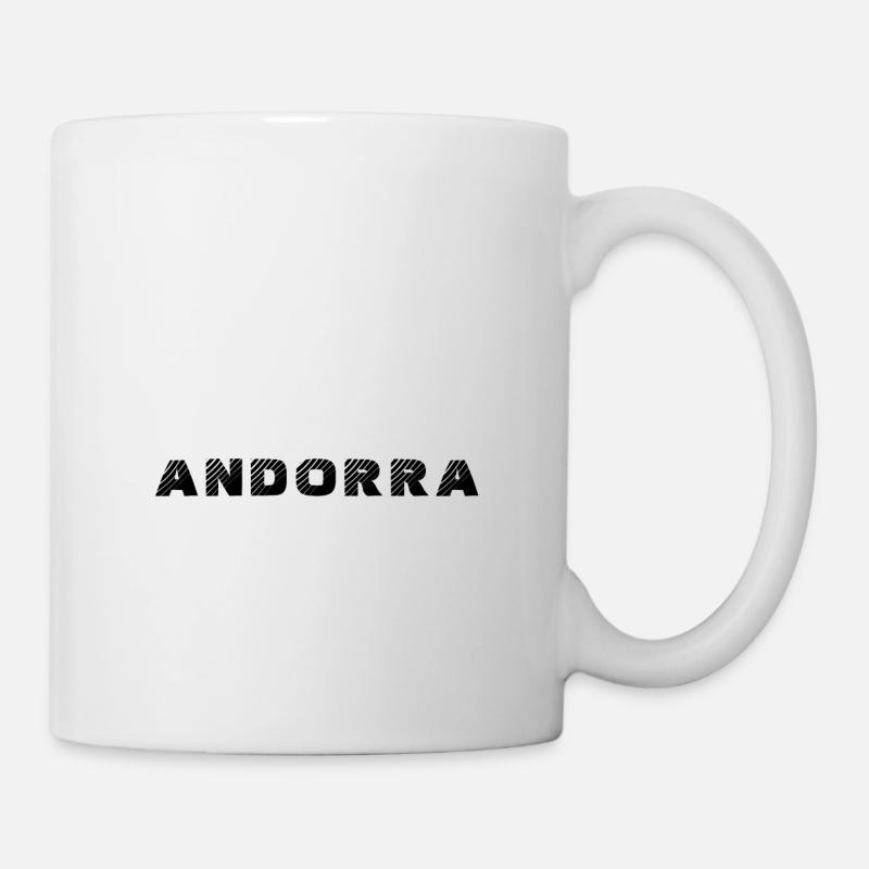 andorra - Mug blanc - blanc