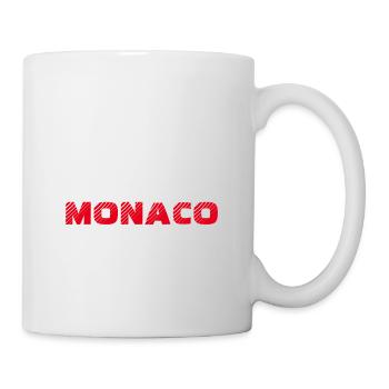 monaco - Mug blanc - blanc - Droite