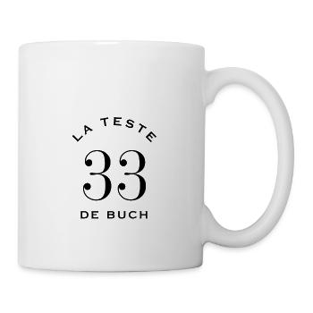 la teste de buch - Mug blanc - blanc - Droite