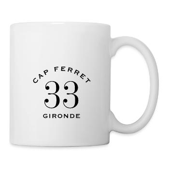 cap ferret 33 gironde - Mug blanc - blanc - Droite