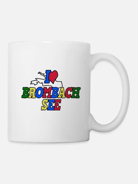 I Love Brombachsee Neutral - Tasse - Weiß