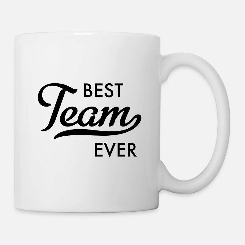 Bestes Team - Tasse - Weiß