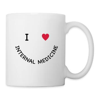 I love internal medicine - Mug - white - Right