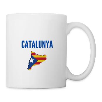catalunya catalogne cadeau noel regal de nadal - Mug blanc - blanc - Droite