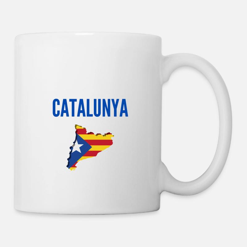 catalunya catalogne cadeau noel regal de nadal - Mug blanc - blanc